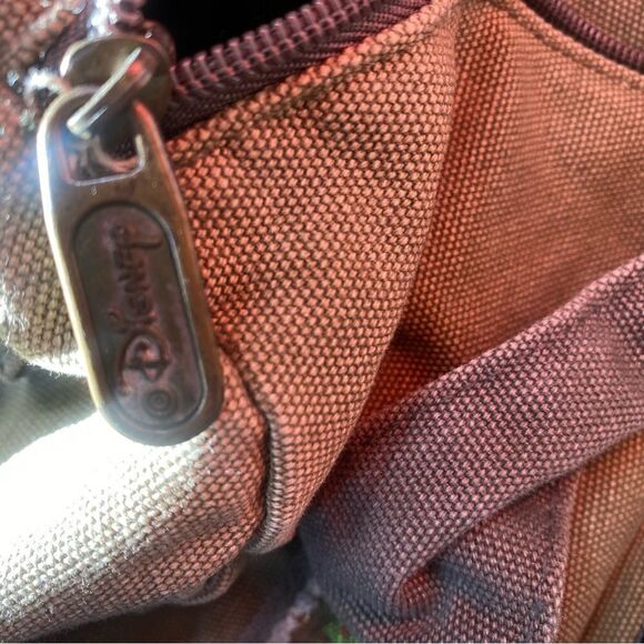 Disney Mickey Mouse Bag Canvas Adventure Bag Tote Purse - Picture 5 of 9